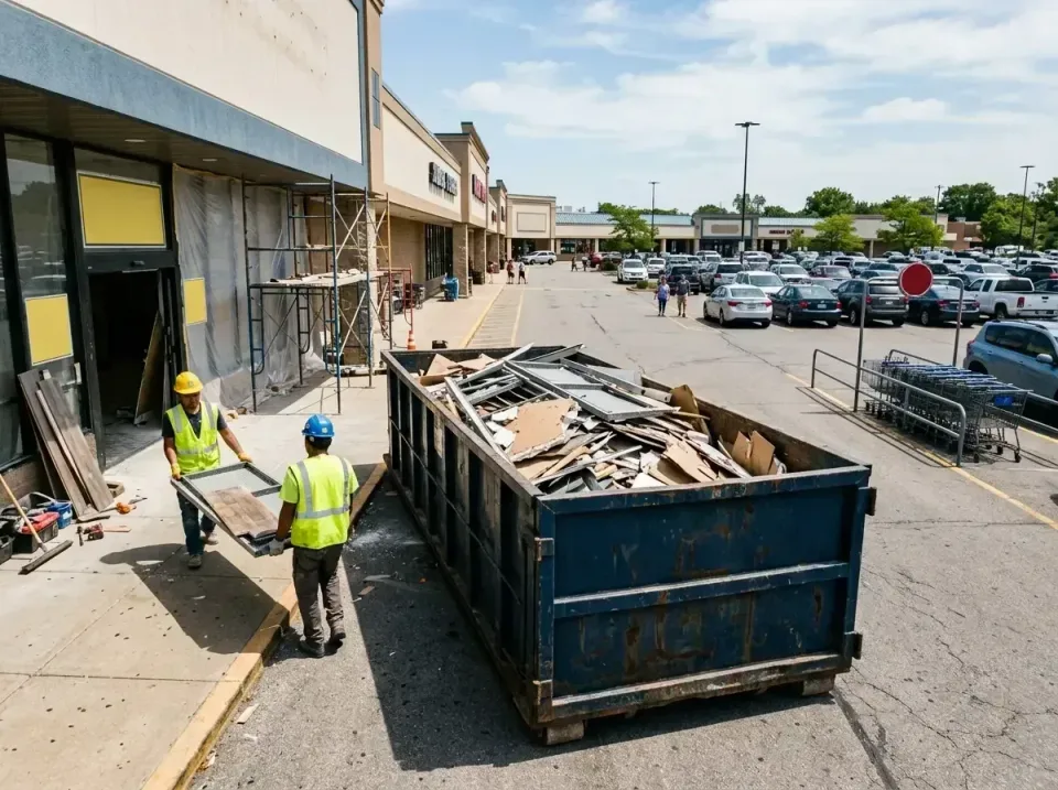 retail-store-renovation-debris-003 — frequently asked questions, Roll-off Dumpster Rentals in Camino, CA